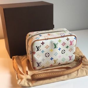 Louis Vuitton wapity in white multicolor